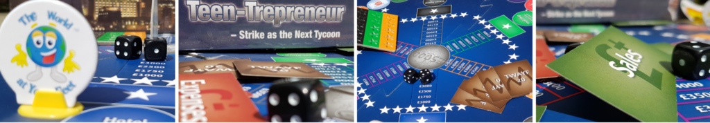 Teen-Trepreneur Board Game for Schools