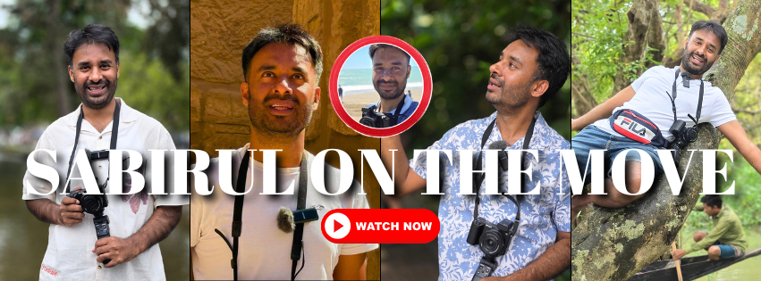 Explore authentic travel vlogs with Sabirul On The Move. Experience raw travel moments, hidden gems, and personal stories from around the world through Sabirul's eyes.